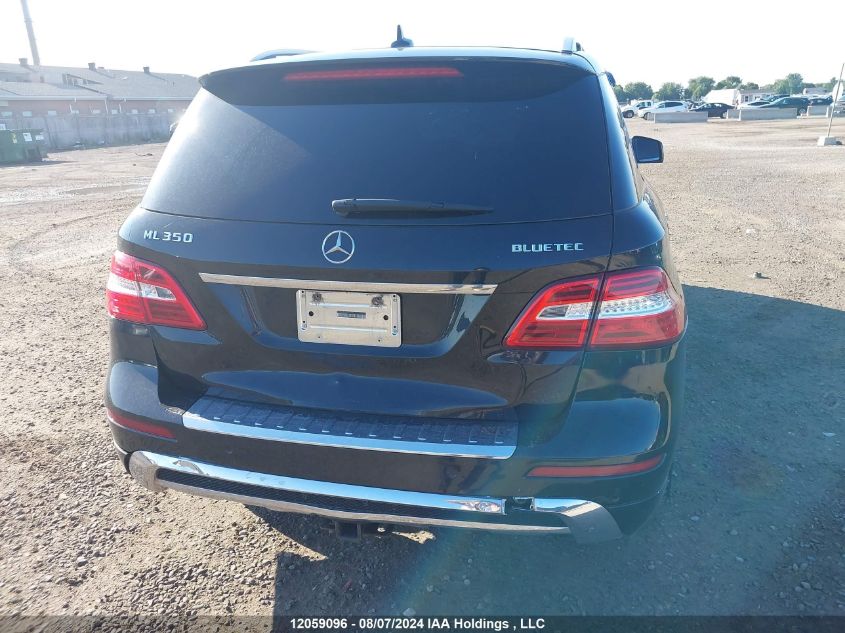 2013 Mercedes-Benz Ml-Class VIN: 4JGDA2EB4DA158017 Lot: 12059096