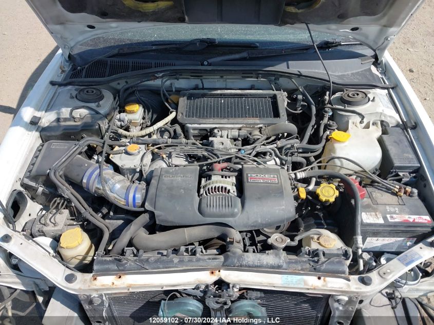 1999 Subaru Legacy VIN: BH5038237 Lot: 12059102