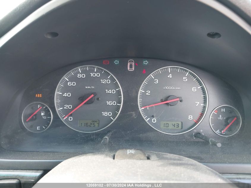 1999 Subaru Legacy VIN: BH5038237 Lot: 12059102