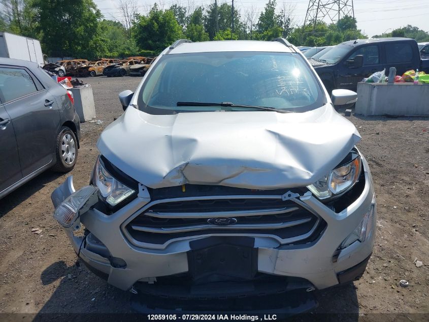 2021 Ford Ecosport Se VIN: MAJ6S3GL3MC434364 Lot: 12059105