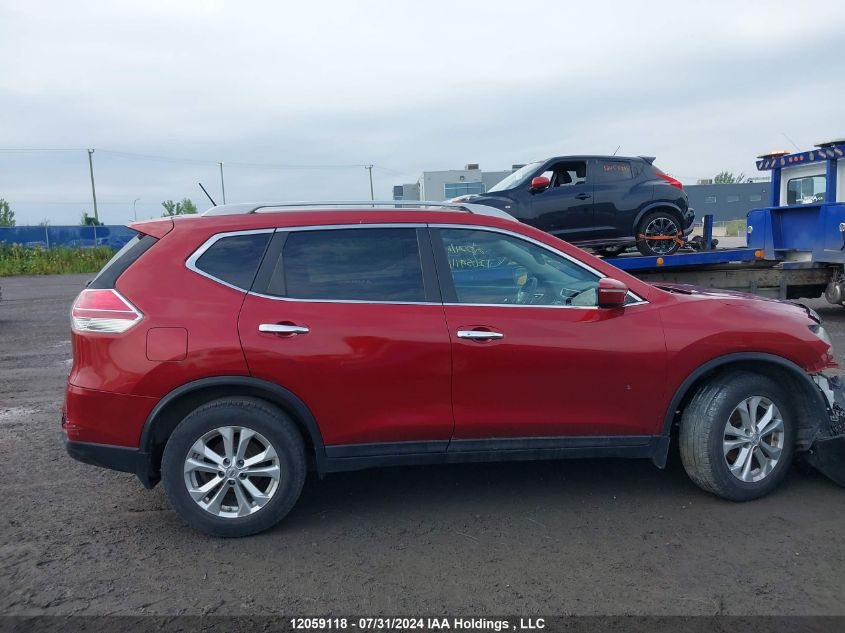 2015 Nissan Rogue VIN: 5N1AT2MT0FC798305 Lot: 12059118