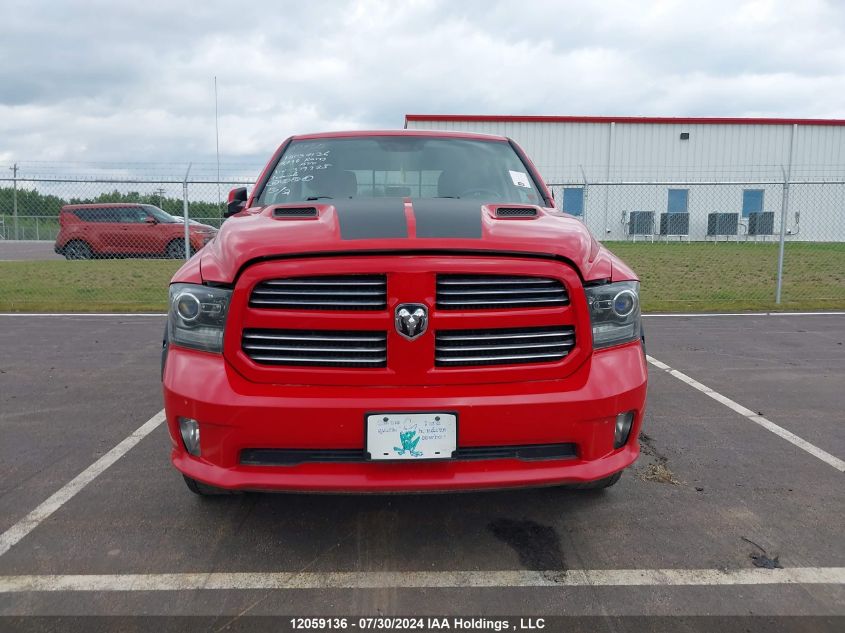 2016 Ram 1500 Sport VIN: 1C6RR7HTXGS379325 Lot: 12059136