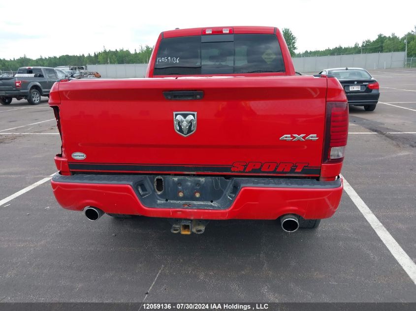 2016 Ram 1500 Sport VIN: 1C6RR7HTXGS379325 Lot: 12059136