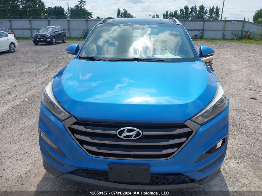 2016 Hyundai Tucson Limited/Sport And Eco/Se VIN: KM8J3CA22GU040544 Lot: 12059137