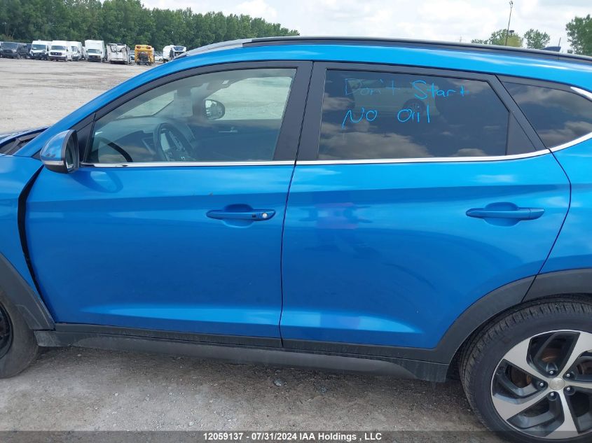 2016 Hyundai Tucson Limited/Sport And Eco/Se VIN: KM8J3CA22GU040544 Lot: 12059137