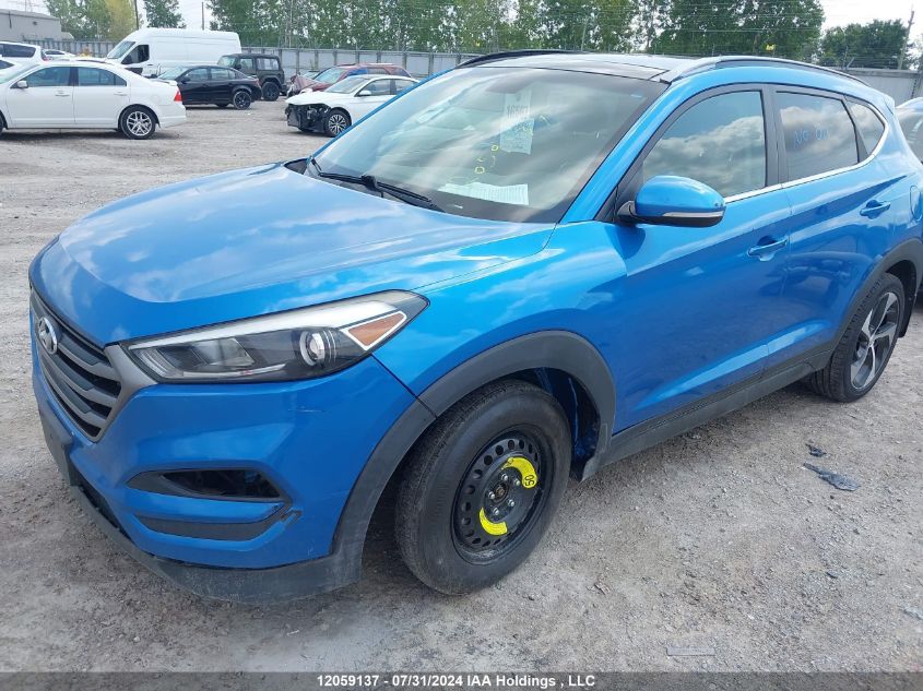 2016 Hyundai Tucson Limited/Sport And Eco/Se VIN: KM8J3CA22GU040544 Lot: 12059137