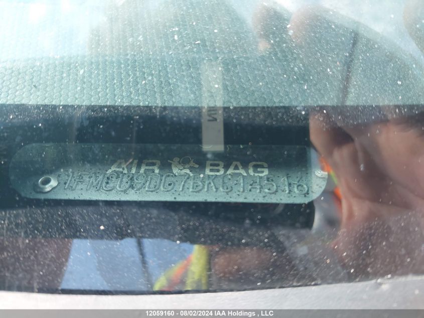 2011 Ford Escape Xlt Automatic VIN: 1FMCU9DG7BKC14516 Lot: 12059160