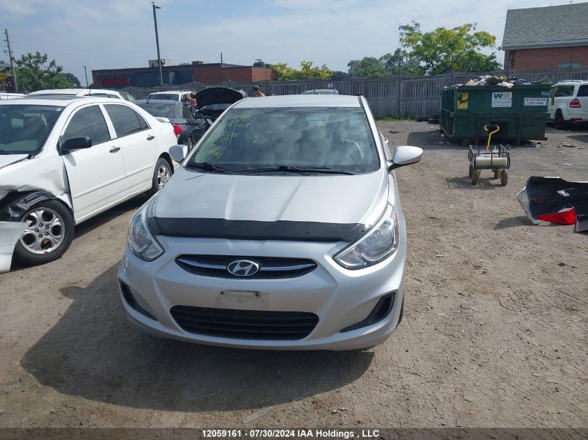 2015 Hyundai Accent Gl VIN: KMHCT4AE9FU868288 Lot: 12059161