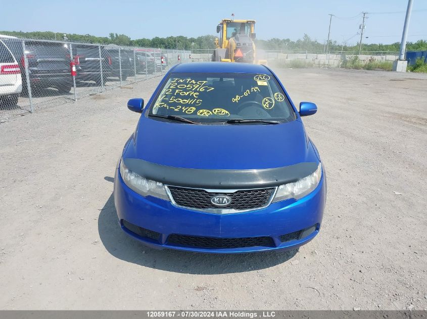 2012 Kia Forte VIN: KNAFU4A24C5500415 Lot: 12059167