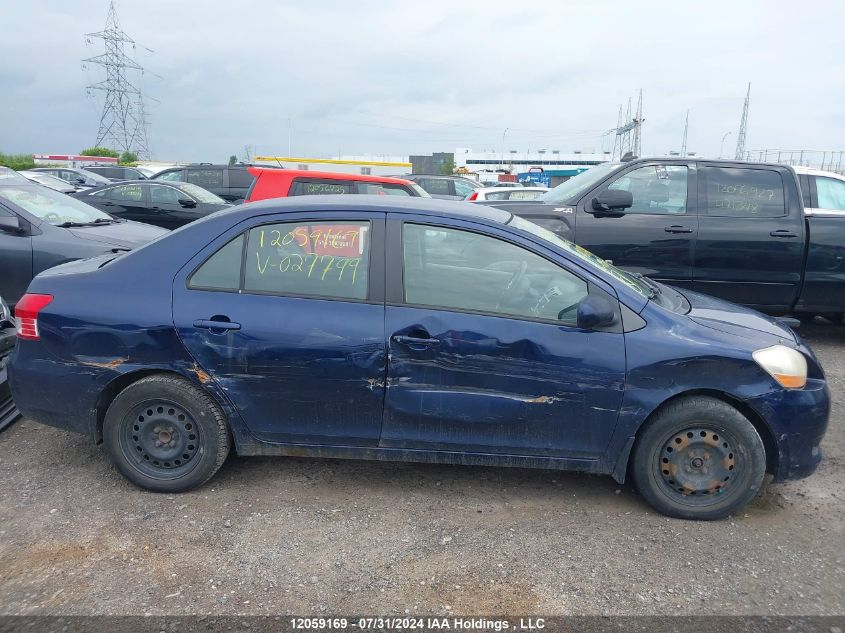 2007 Toyota Yaris VIN: JTDBT923871027799 Lot: 12059169