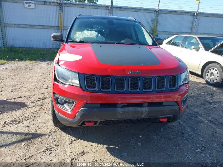 2019 Jeep Compass Trailhawk VIN: 3C4NJDDB3KT770382 Lot: 12059183