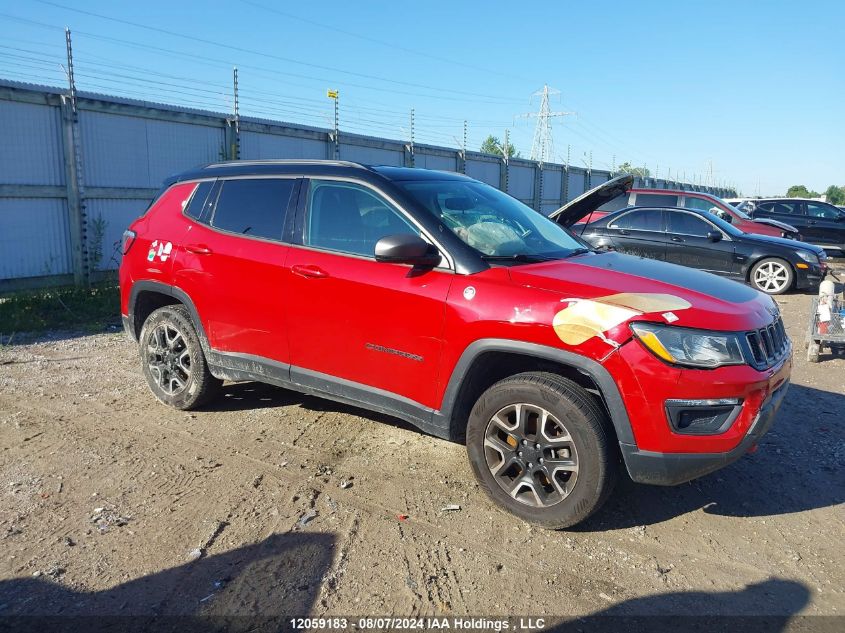 2019 Jeep Compass Trailhawk VIN: 3C4NJDDB3KT770382 Lot: 12059183