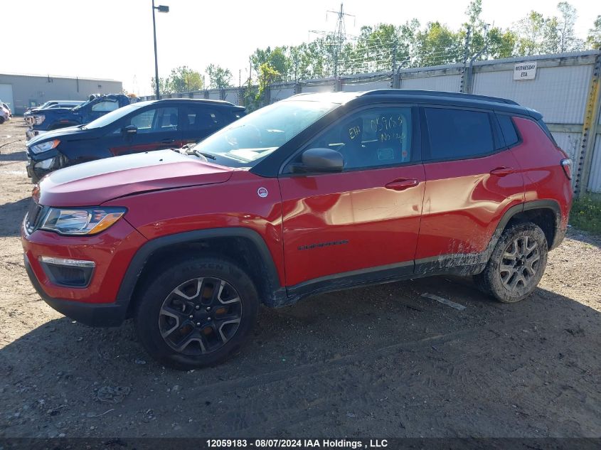 2019 Jeep Compass Trailhawk VIN: 3C4NJDDB3KT770382 Lot: 12059183