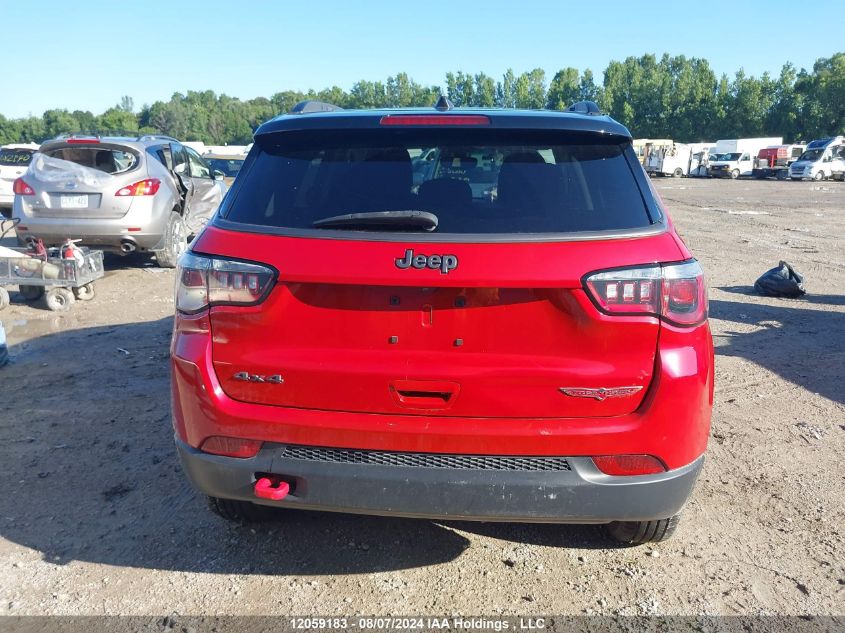 2019 Jeep Compass Trailhawk VIN: 3C4NJDDB3KT770382 Lot: 12059183