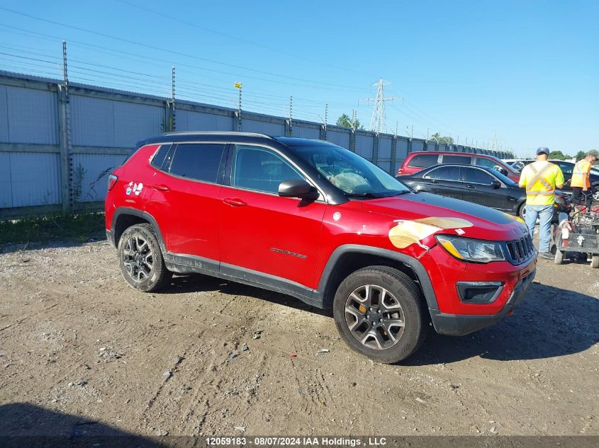 2019 Jeep Compass Trailhawk VIN: 3C4NJDDB3KT770382 Lot: 12059183