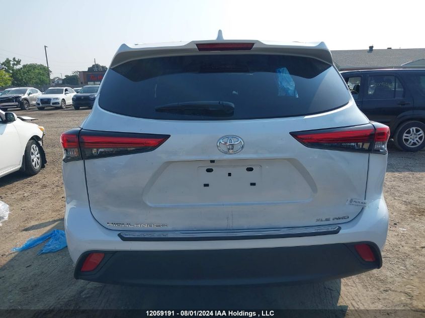2023 Toyota Highlander Xle VIN: 5TDKDRBH9PS032599 Lot: 12059191