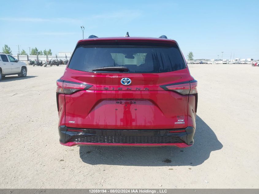 2021 Toyota Sienna Limited 7-Passenger/Xse 7-Passenger VIN: 5TDGSKFC8MS004872 Lot: 12059194