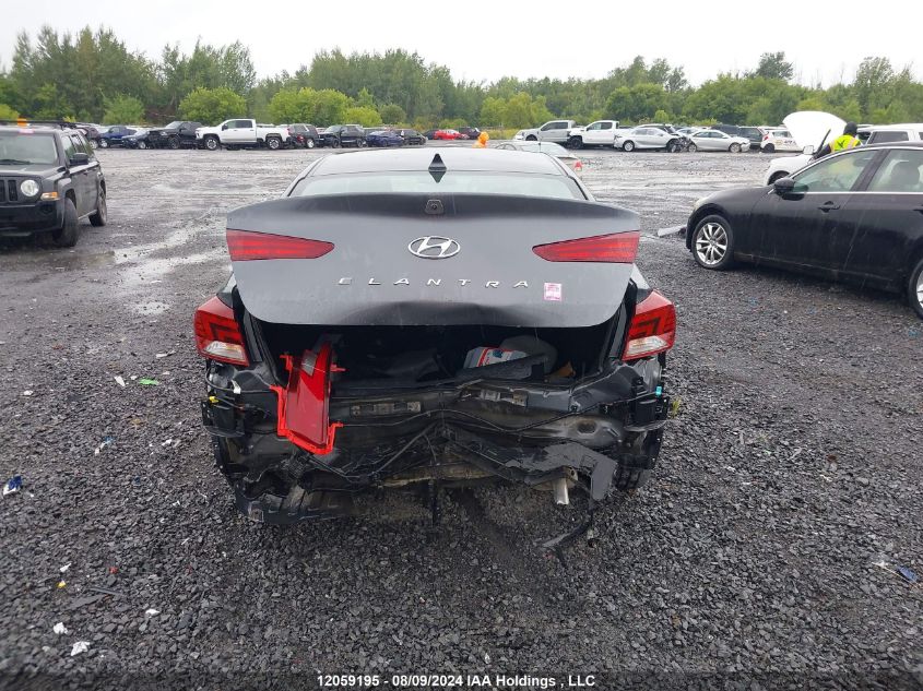 2019 Hyundai Elantra Sel/Value/Limited VIN: KMHD84LF7KU739973 Lot: 12059195