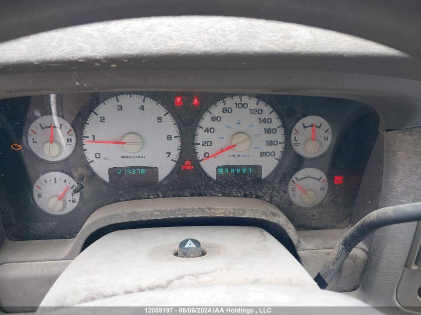 2005 Dodge Ram 2500 St VIN: 3D7KS26D85G850122 Lot: 12059197