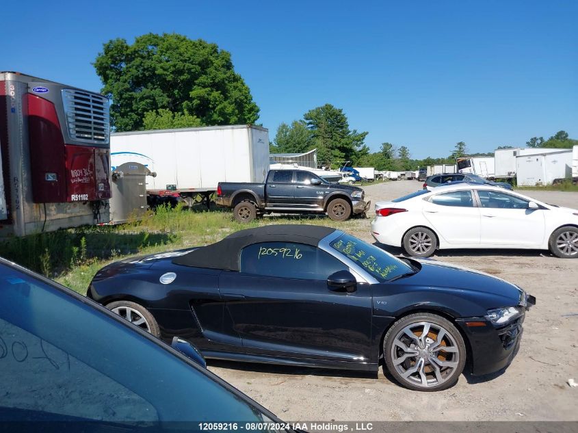 2011 Audi R8 VIN: WUAVNAFG0BN000378 Lot: 12059216