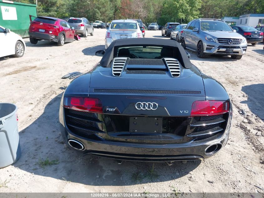 2011 Audi R8 VIN: WUAVNAFG0BN000378 Lot: 12059216