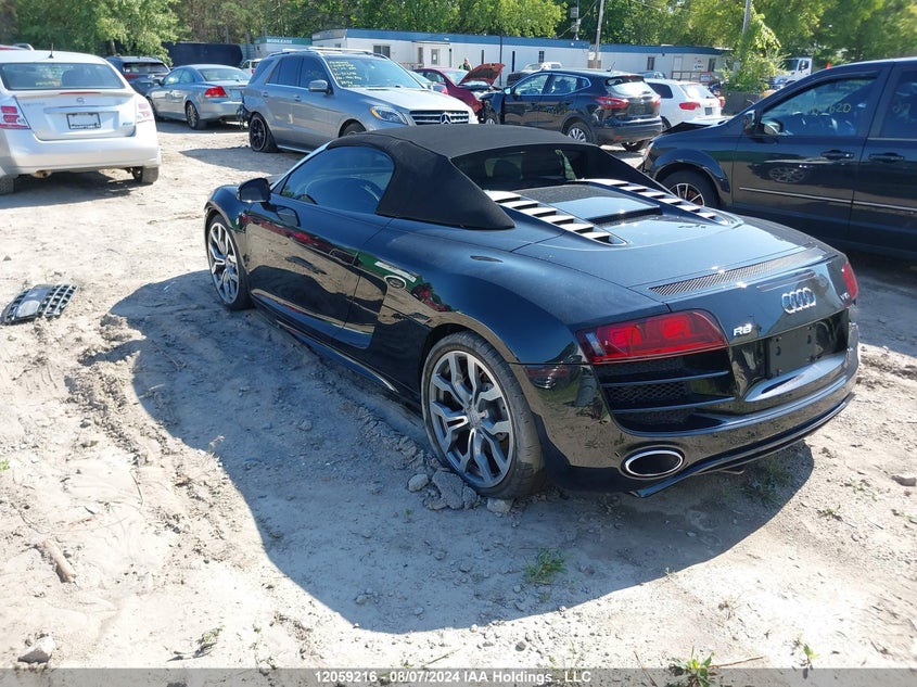 2011 Audi R8 VIN: WUAVNAFG0BN000378 Lot: 12059216