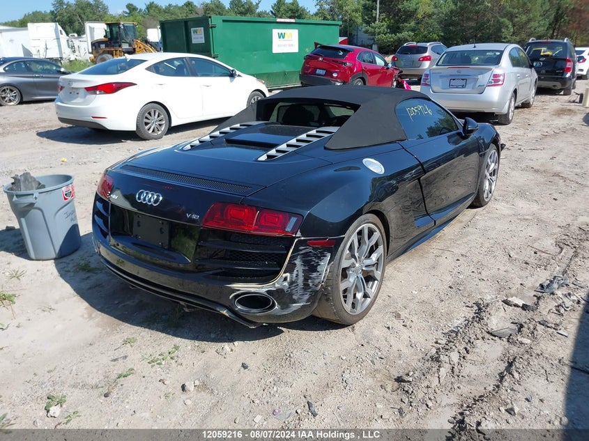 2011 Audi R8 VIN: WUAVNAFG0BN000378 Lot: 12059216