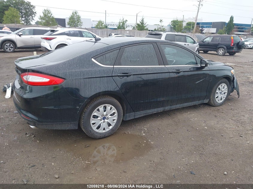 2014 Ford Fusion S VIN: 3FA6P0G76ER334281 Lot: 12059218