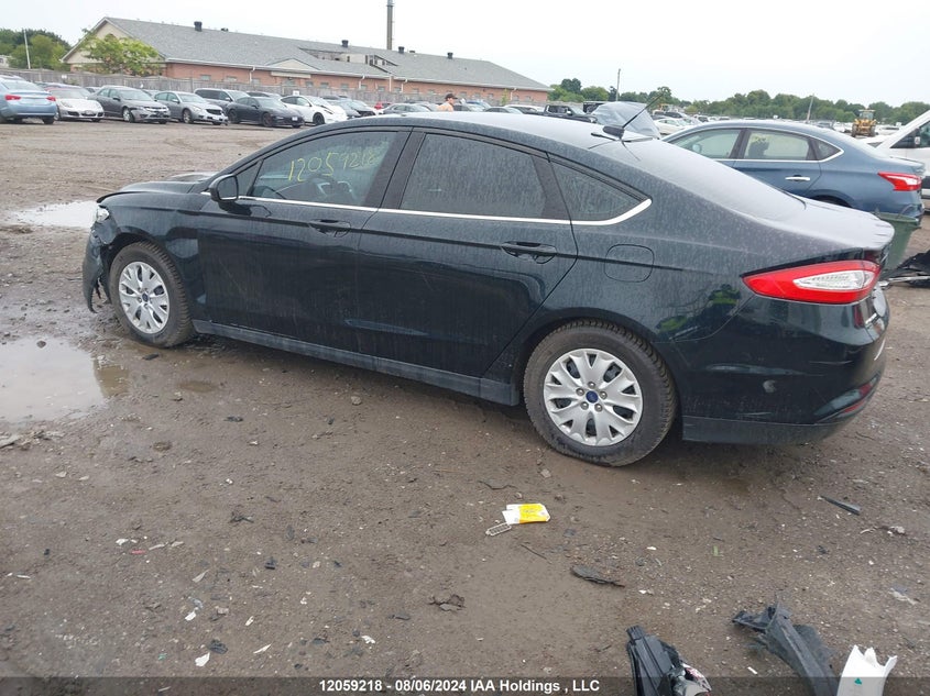 2014 Ford Fusion S VIN: 3FA6P0G76ER334281 Lot: 12059218