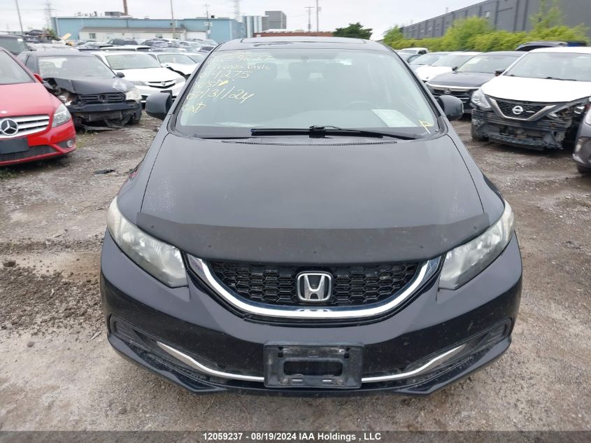 2013 Honda Civic Sdn VIN: 2HGFB2F50DH014275 Lot: 12059237