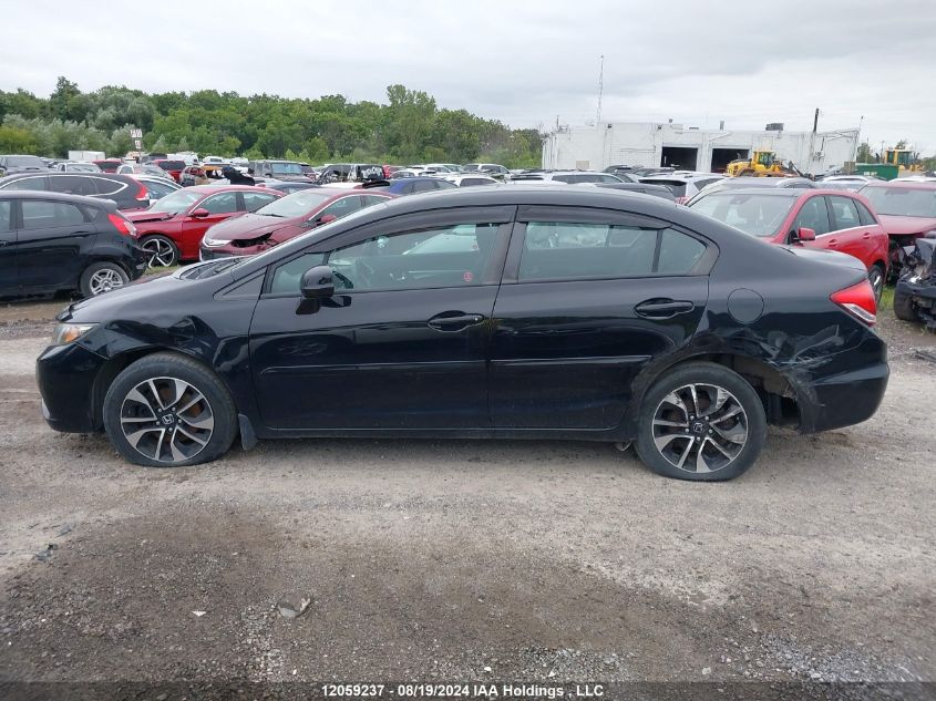 2013 Honda Civic Sdn VIN: 2HGFB2F50DH014275 Lot: 12059237