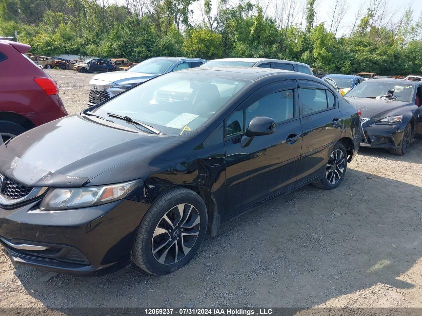 2013 Honda Civic Sdn VIN: 2HGFB2F50DH014275 Lot: 12059237