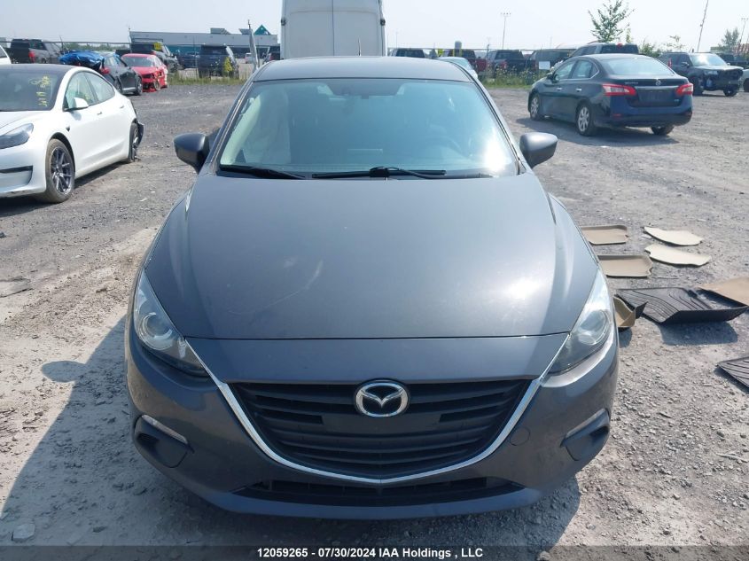 2016 Mazda Mazda3 VIN: 3MZBM1L72GM296784 Lot: 12059265