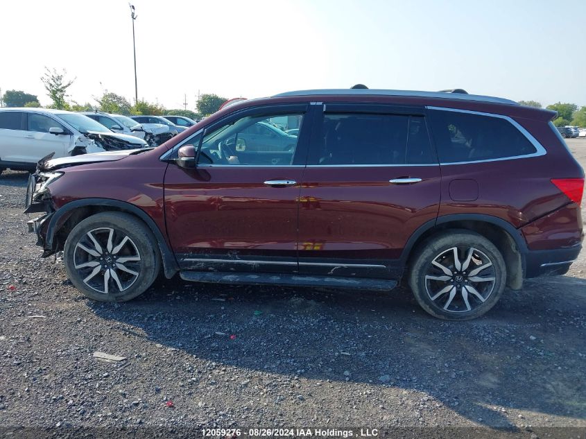 2019 Honda Pilot VIN: 5FNYF6H67KB502392 Lot: 12059276