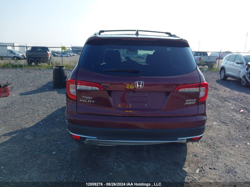 2019 Honda Pilot VIN: 5FNYF6H67KB502392 Lot: 12059276