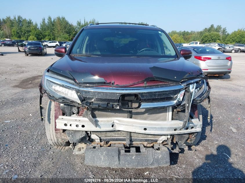 2019 Honda Pilot VIN: 5FNYF6H67KB502392 Lot: 12059276