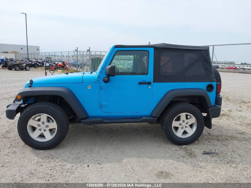 2017 Jeep Wrangler Sport VIN: 1C4AJWAG3HL690921 Lot: 12059290