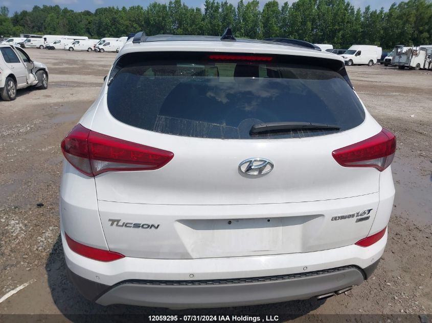 KM8J3CA26JU833062 2018 Hyundai Tucson Ultimate 1.6T