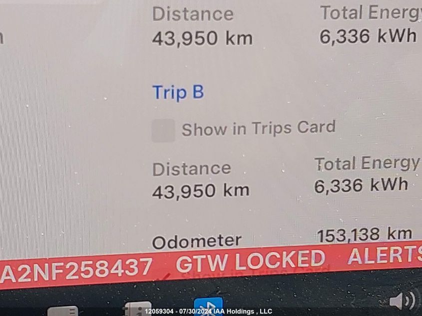 2022 Tesla Model 3 VIN: 5YJ3E1EA2NF258437 Lot: 12059304