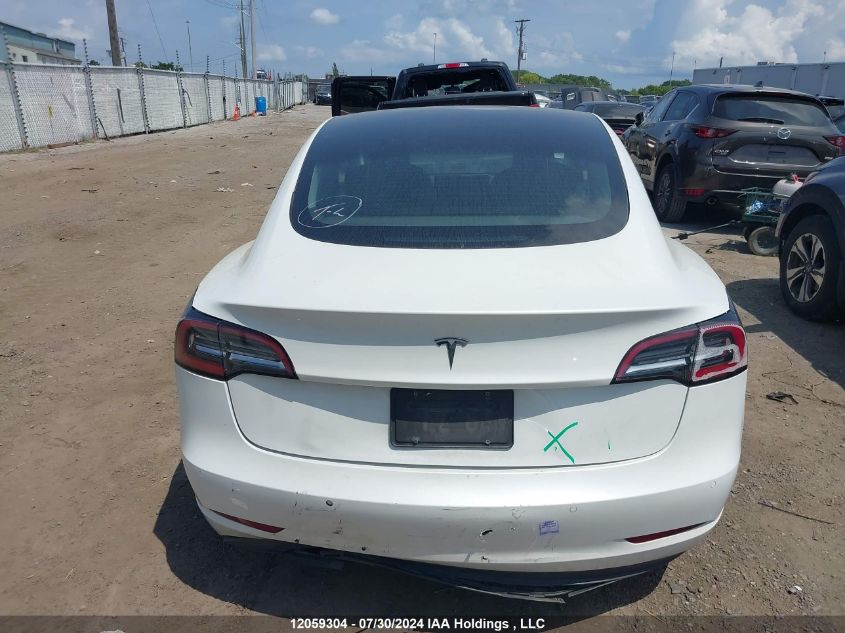 2022 Tesla Model 3 VIN: 5YJ3E1EA2NF258437 Lot: 12059304