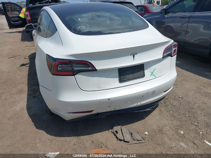 2022 Tesla Model 3 VIN: 5YJ3E1EA2NF258437 Lot: 12059304