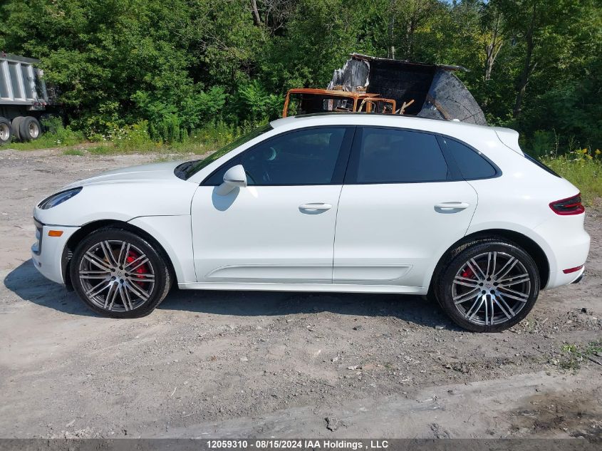 2018 Porsche Macan Turbo VIN: WP1AF2A51JLB71055 Lot: 12059310