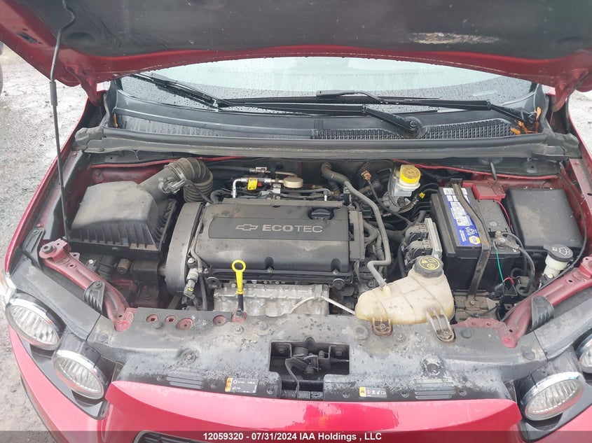 2012 Chevrolet Sonic VIN: 1G1JA5EH9C4187256 Lot: 12059320