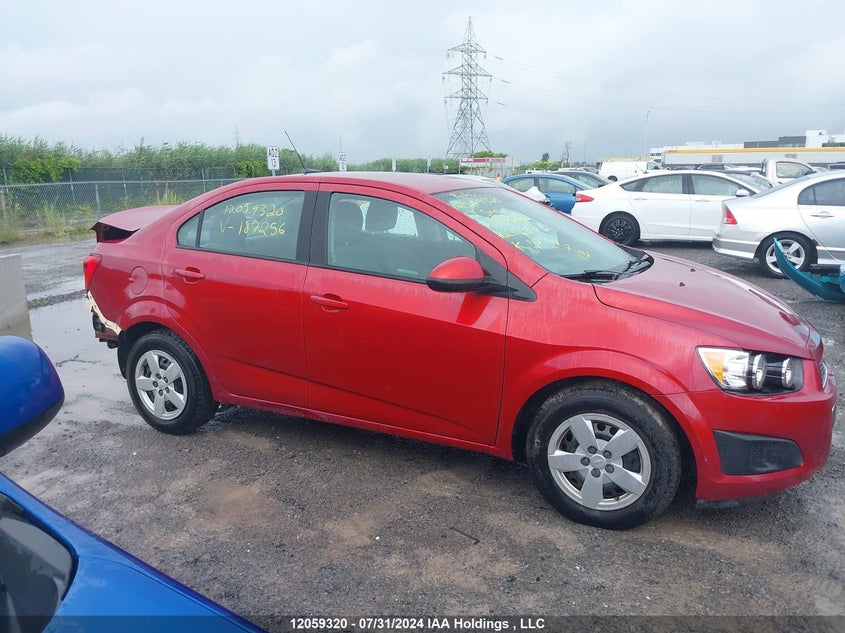 2012 Chevrolet Sonic VIN: 1G1JA5EH9C4187256 Lot: 12059320