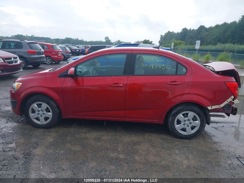 2012 Chevrolet Sonic VIN: 1G1JA5EH9C4187256 Lot: 12059320