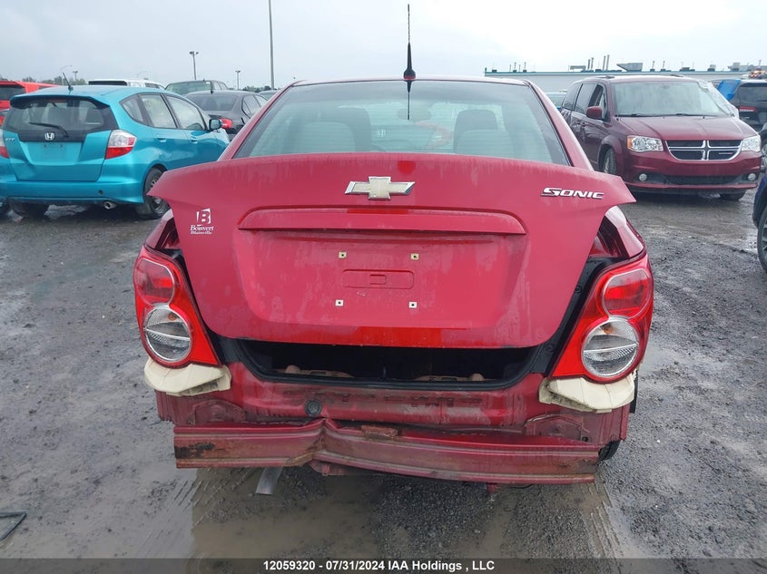 2012 Chevrolet Sonic VIN: 1G1JA5EH9C4187256 Lot: 12059320