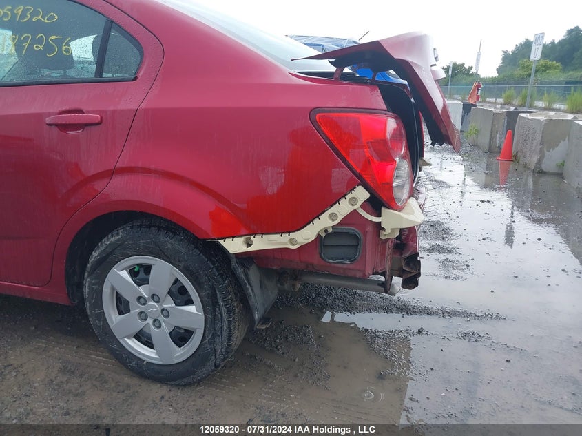 2012 Chevrolet Sonic VIN: 1G1JA5EH9C4187256 Lot: 12059320