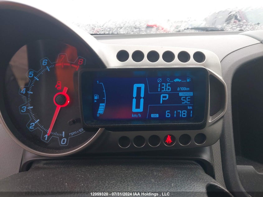 2012 Chevrolet Sonic VIN: 1G1JA5EH9C4187256 Lot: 12059320