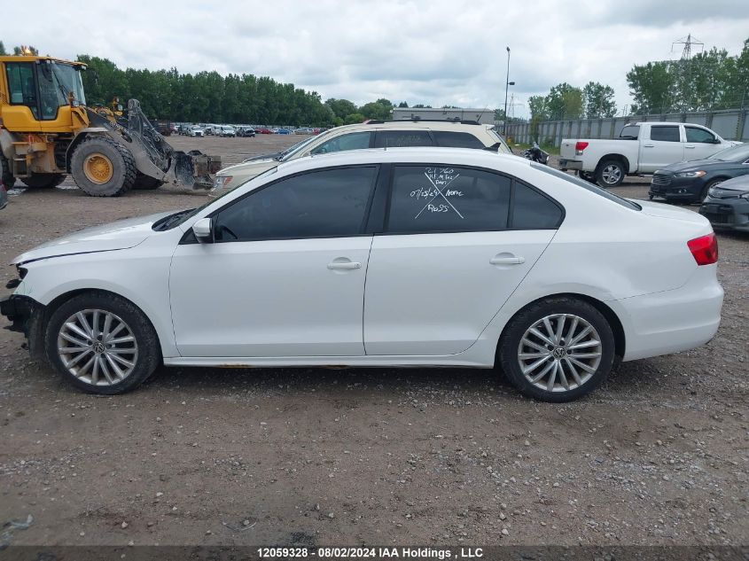 2012 Volkswagen Jetta Se VIN: 3VWDX7AJ7CM392373 Lot: 12059328