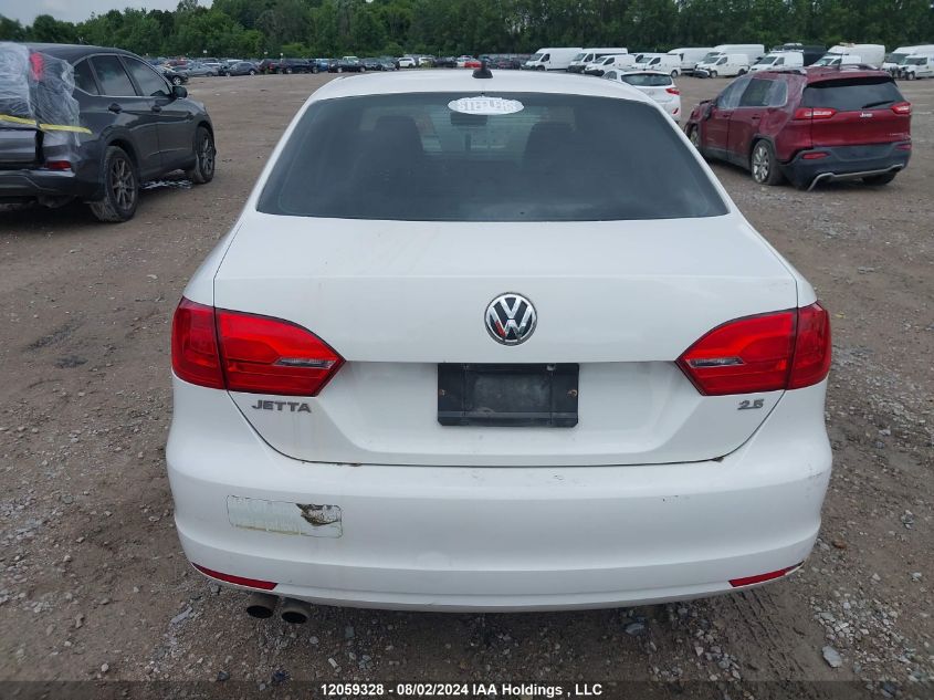 2012 Volkswagen Jetta Se VIN: 3VWDX7AJ7CM392373 Lot: 12059328